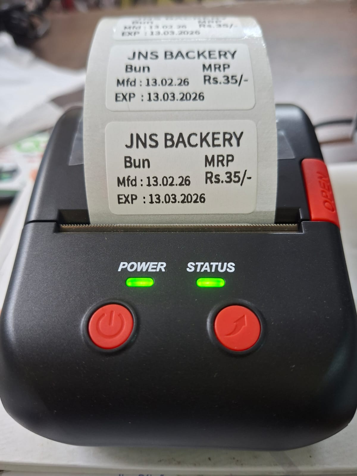 Mobile Label Sticker Printer DC 2M - Quot n Code Technologies
