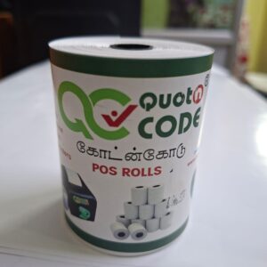 Thermal Bill Roll 3 inch 6 pcs Per Pkt